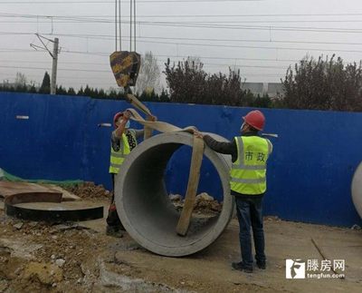 滕州通盛路西延排污工程建设快速推进