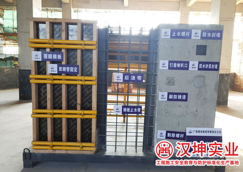 广厦建设集团在汉坤实业采购质量样板间 实体安全体验馆 电梯防护门等产品