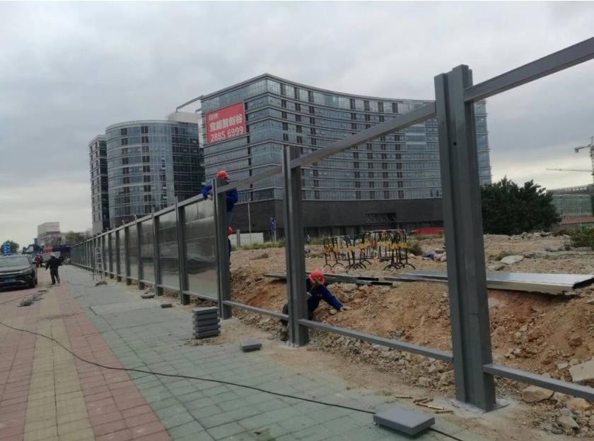 装配式钢结构围挡a孟津装配式钢结构围挡市政工程施工用-易求职