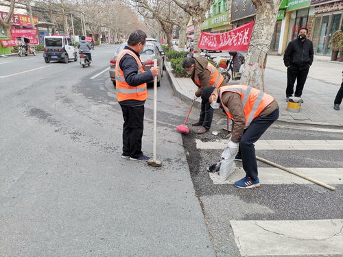 驻马店经济开发区城市管理局全面排查精细施工全面开展春季市政设施养护工作