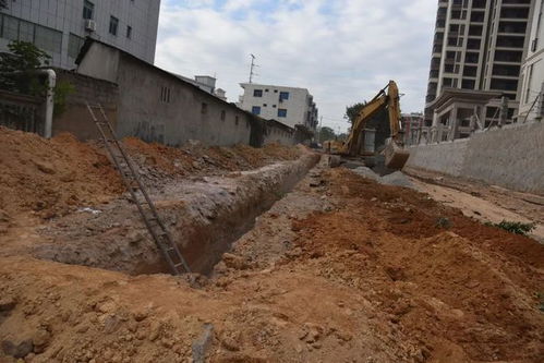 假日不停歇 官桥镇府北路市政道路改造工程有序推进中
