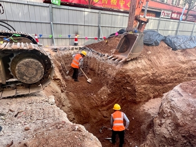 禄劝提升改造市政道路 加快推进美丽县城建设